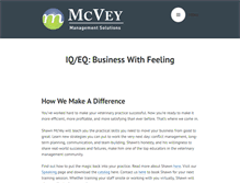 Tablet Screenshot of mcveymanagementsolutions.us
